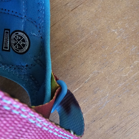 Keen Newport Retro Kids Sandals Tye Dye Water/Beach Shoes Size 2 - Picture 5 of 7